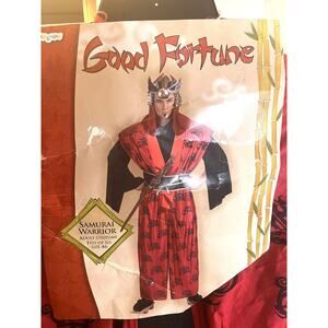 Good Fortune Samurai Warrior Adult Halloween Costume Target 2003 fits to size 46